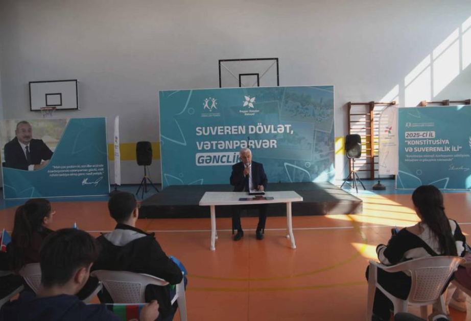 Səyyar Gənclər Xidməti Şəkidə təlimlər keçirib