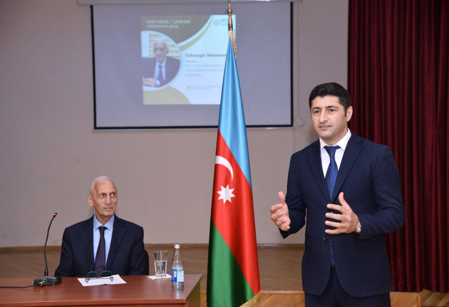 Professor Cahangir Məmmədli: Məktəbdə görüş məni uşaqlığıma qaytardı