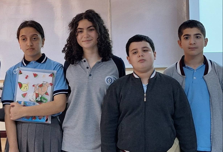 “Gənc istedadlar” liseyinin şagirdi görmə məhdudiyyətli uşaqlar üçün yeni layihə hazırlayıb