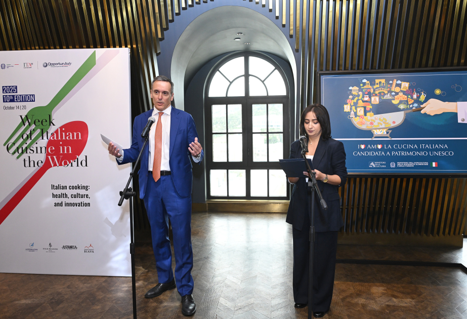 Baku veranstaltet Woche der italienischen Küche