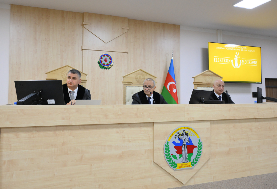 Documents on damage to economy and environment from Armenian armed forces' occupation of Azerbaijani territories examined in court VIDEO