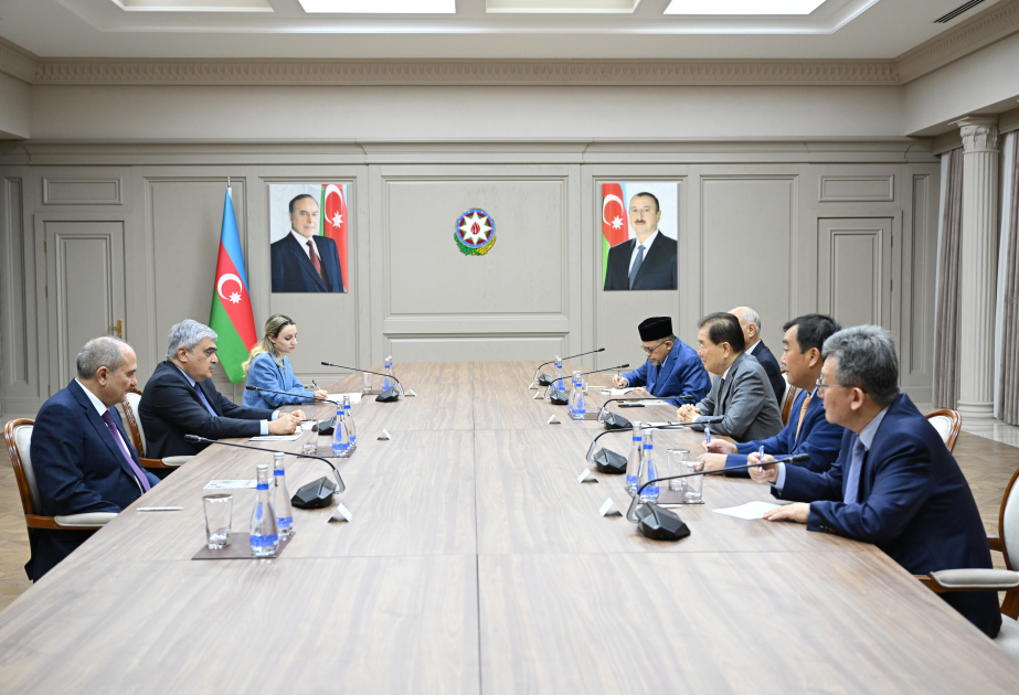 نائب رئيس الوزراء يبلغ وفد اللجنة الدائمة للمؤتمر الدولي للأحزاب السياسية الآسيوية باتفاق السلام مع أرمينيا ويقدر أضرار الاحتلال بـ 150 مليار دولار