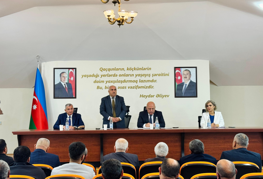 Ağalı və Məmmədbəyli sakinləri sosial müdafiə tədbirləri və mina təhlükəsi ilə bağlı maarifləndirilib