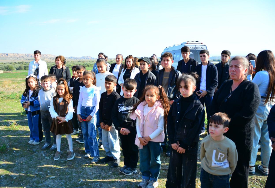 Ağstafada şəhid övladları üçün ekskursiya təşkil olunub