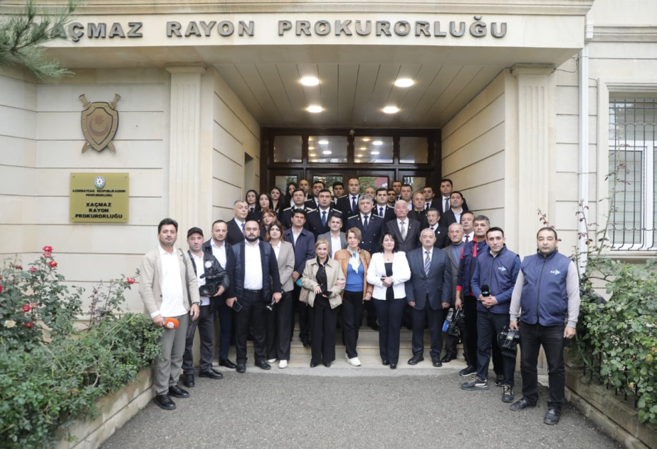 Xaçmaz Rayon Prokurorluğunda “Açıq qapı” günü keçirilib VİDEO