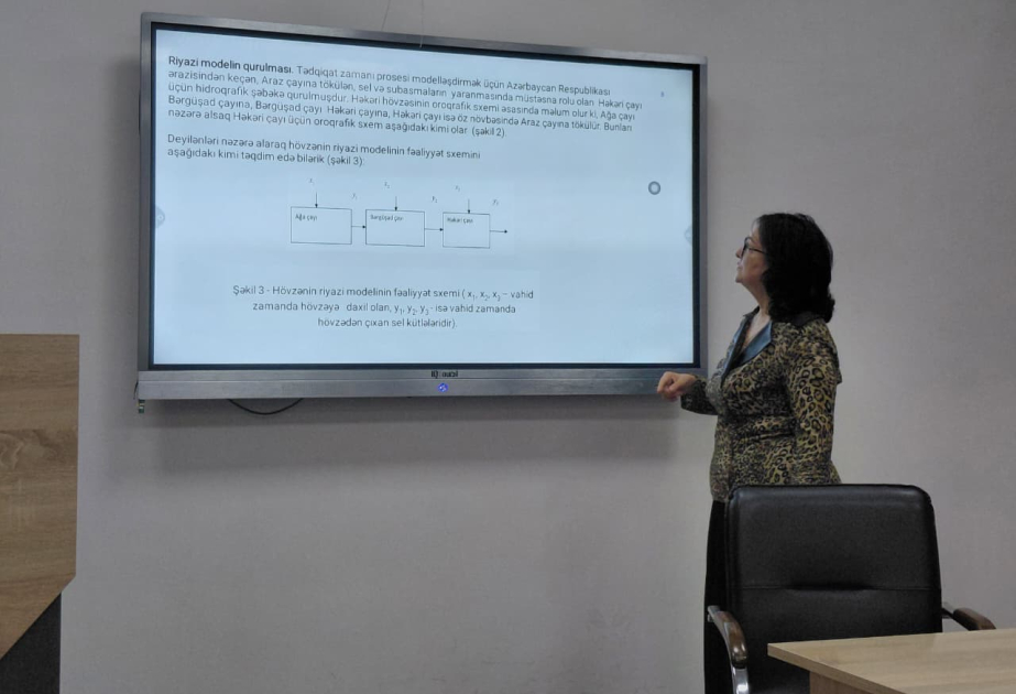 Tələbələr üçün Həkəri çayının modelləşdirilməsinə dair elmi seminar keçirilib