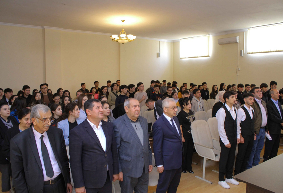 ADAU-da Müstəqilliyin Bərpası Günü qeyd olunub