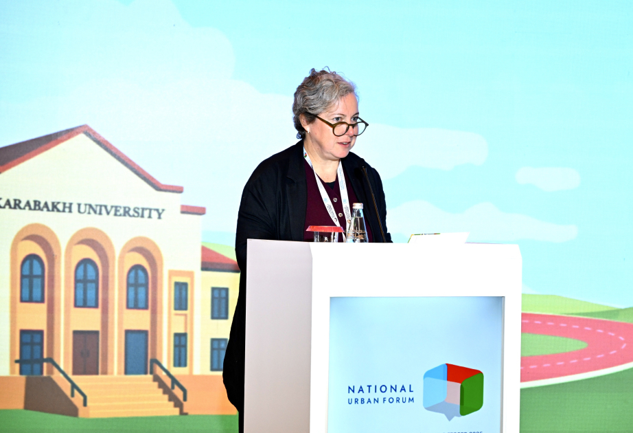 Katja Schaefer: Milli Şəhər Forumu hökumətin şəhərsalma müzakirələrini inkişaf etdirməsi üçün göstərdiyi böyük marağı göstərir VİDEO