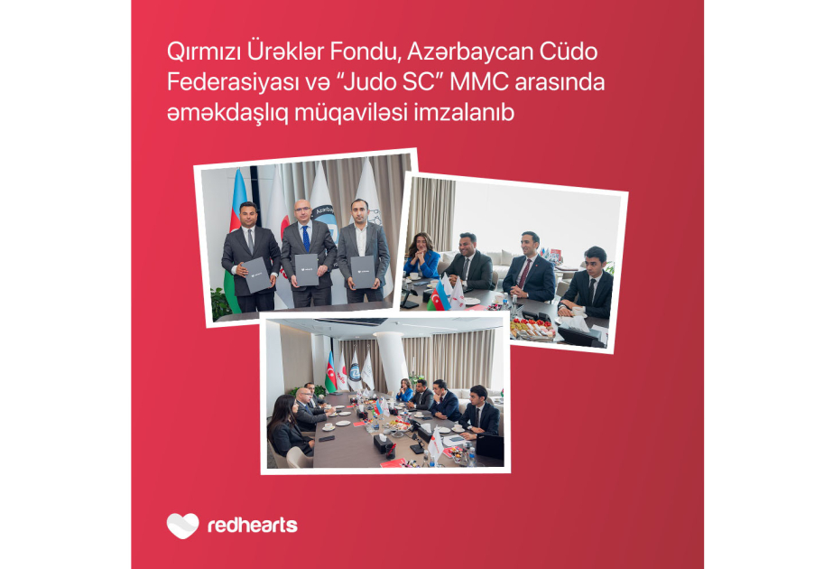 ®  Social partnership for the development of sports in the regions: Red Hearts Foundation and the Azerbaijan Judo Federation launch cooperation