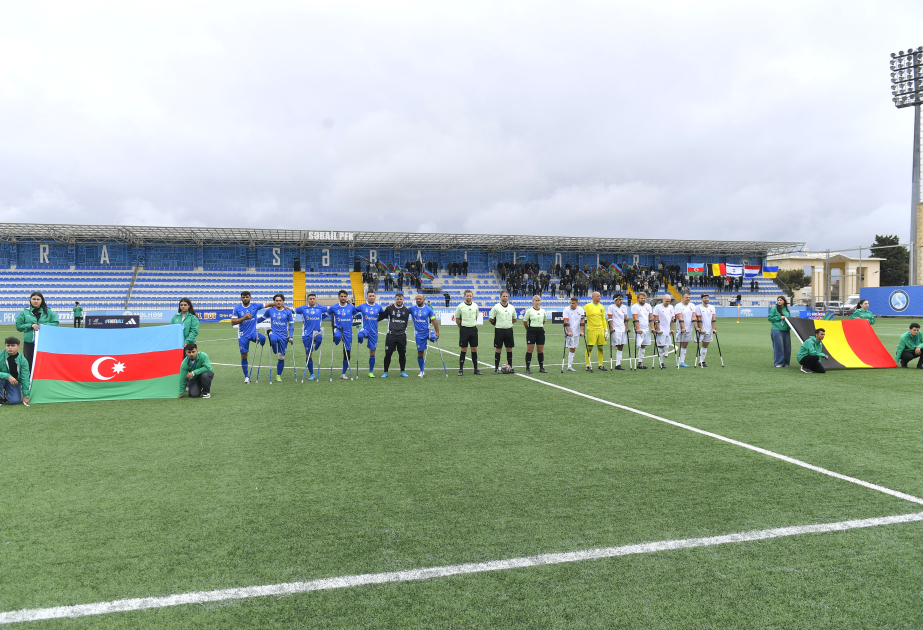 منتخب أذربيجان لكرة القدم للمبتورين يتغلب على نظيره البلجيكي في انطلاقة دوري الأمم الأوروبية