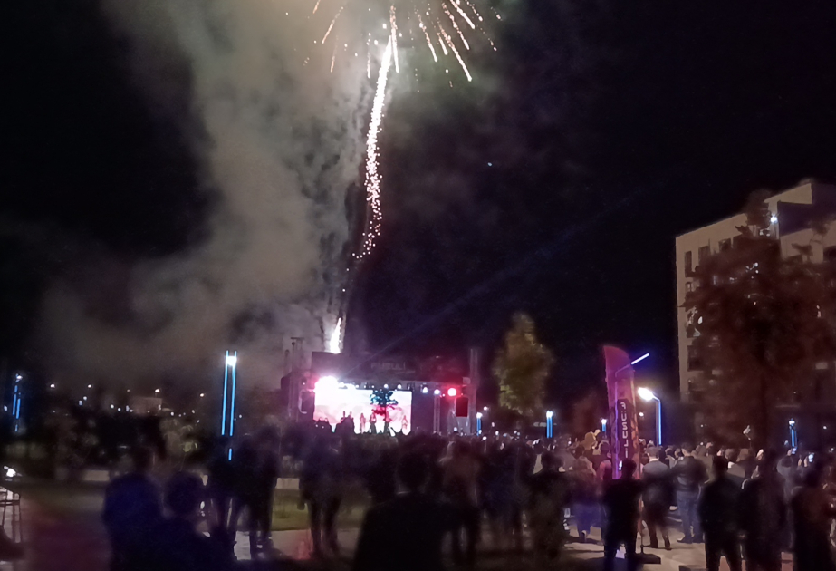 Fuzuli City Day wraps up with colourful fireworks