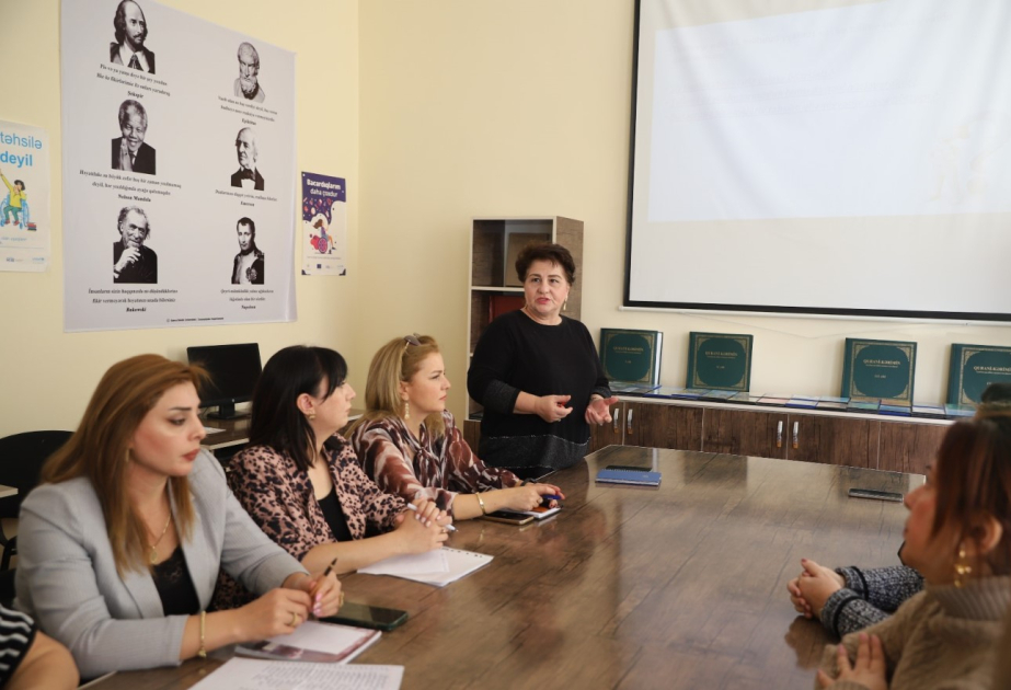 GDU-nun professor-müəllim heyəti üçün inklüziv təhsillə bağlı maarifləndirici təlim keçirilib