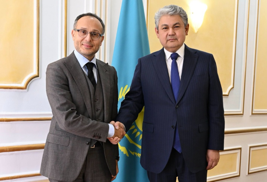 TURKPA Secretary General meets with Kazakh Foreign Minister