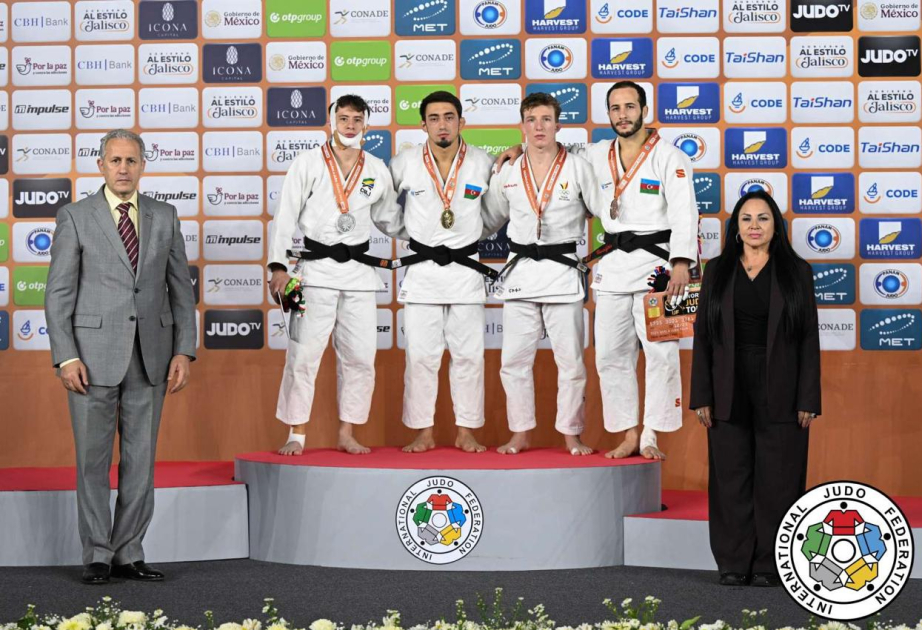 Dos judocas azerbaiyanos ganan oro en el Gran Premio de México