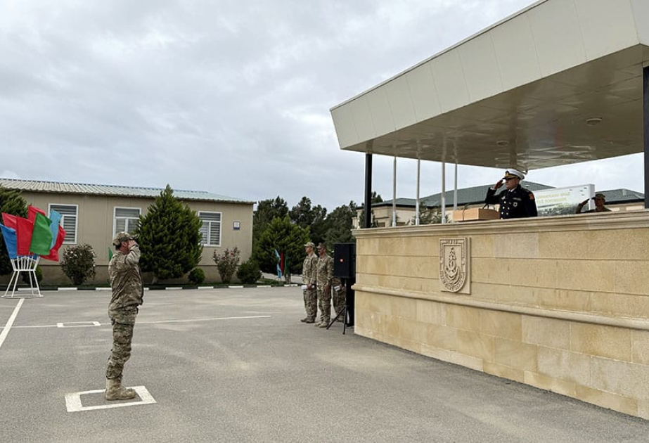 Hərbi Dəniz Qüvvələrində buraxılış mərasimi keçirilib