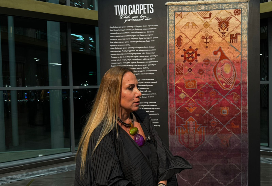 Arte de alfombras azerbaiyanas se presenta en la capital de Kazajistán