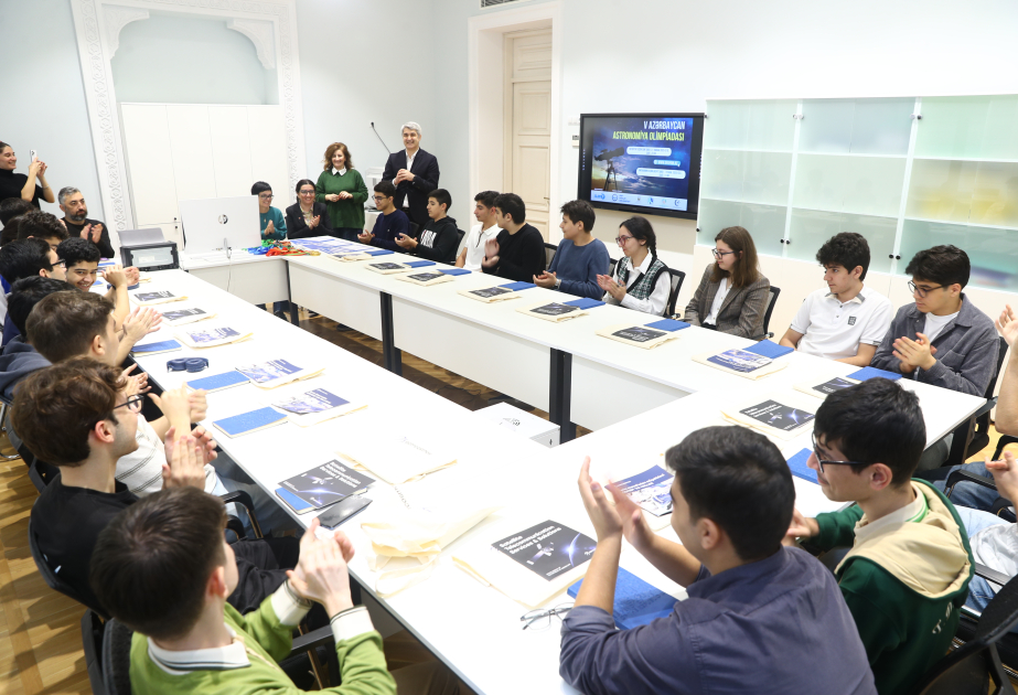 V Azərbaycan Astronomiya Olimpiadasının qalibləri mükafatlandırılıb