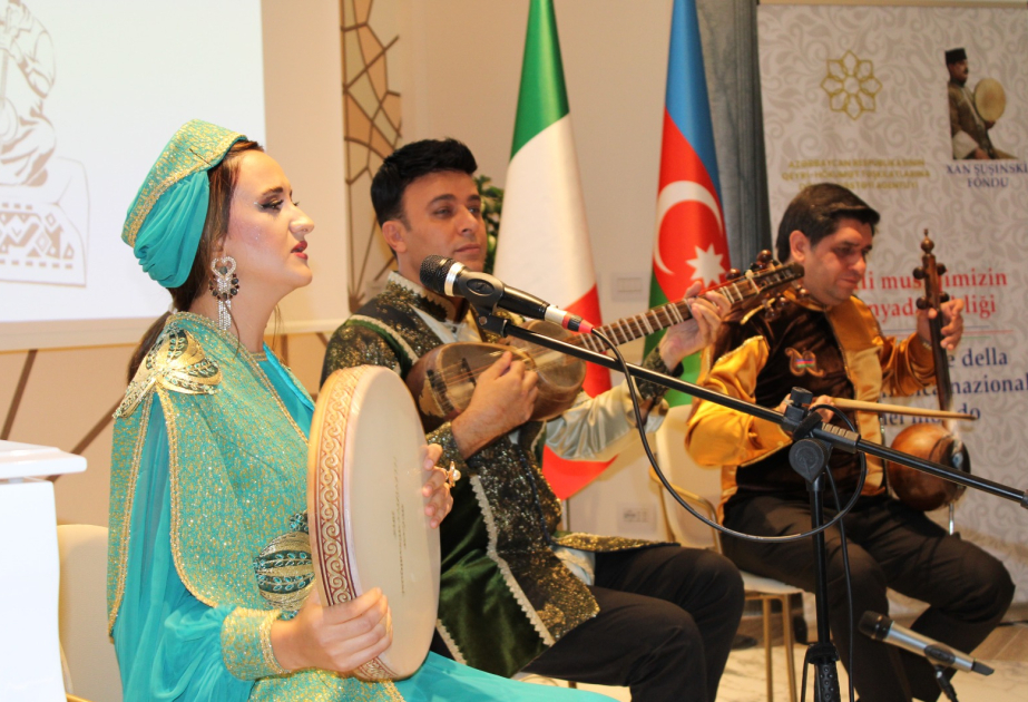 Concierto de mugham organizado en Roma