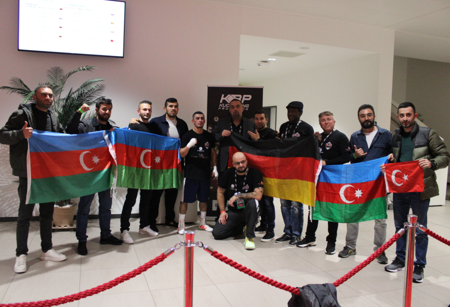 Almaniyada fəaliyyət göstərən “Odlar Yurdu” boks klubunun üzvü Berlində keçirilən beynəlxalq yarışda qalib gəlib