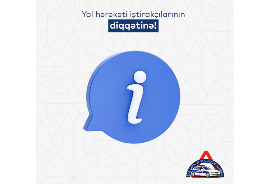 Baş Dövlət Yol Polisi İdarəsi “Təmiz Hava” aylığı elan edir