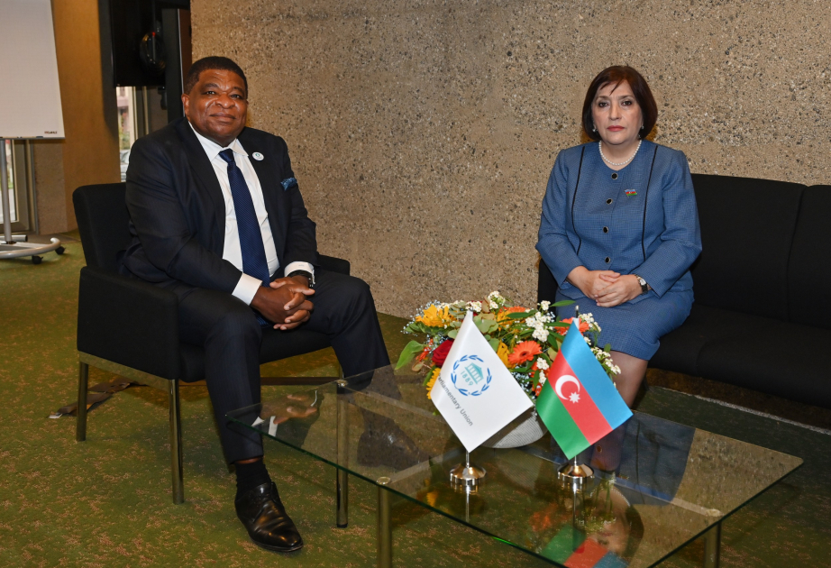 La présidente du Milli Medjlis azerbaïdjanais rencontre le Secrétaire général de l'Union interparlementaire