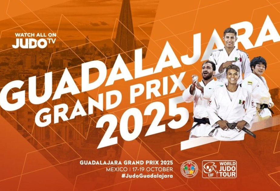 Azerbaijani judokas strike medal haul at Guadalajara Grand Prix 2025
