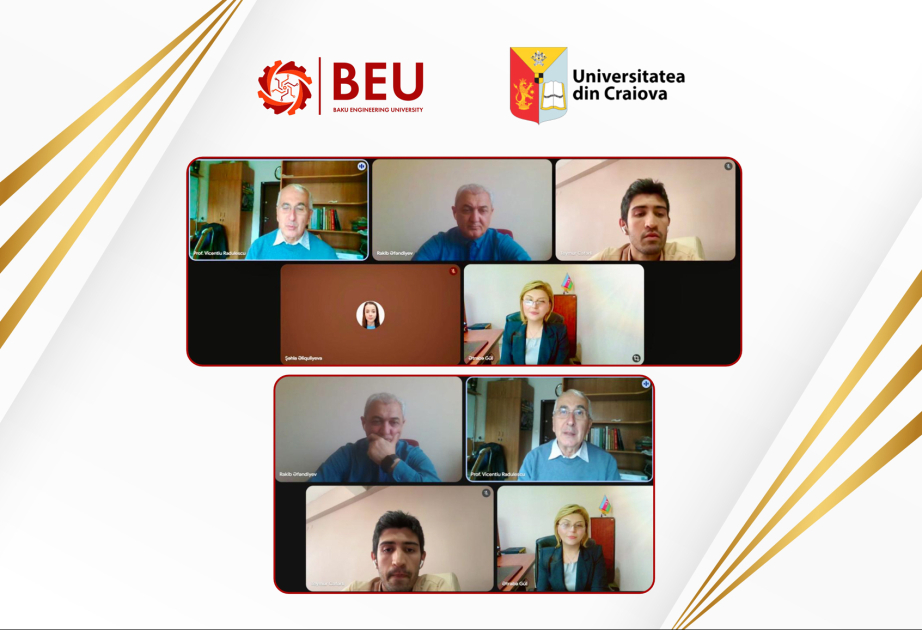 BMU ilə Rumıniya universiteti arasında elmi əməkdaşlıq müzakirə olunub