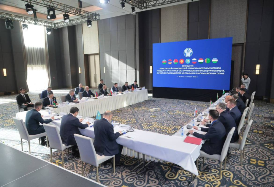 Azerbaiyán estuvo representado en la reunión de los Ministerios del Interior de los países de la CEI en Astaná dedicada a cuestiones de digitalización