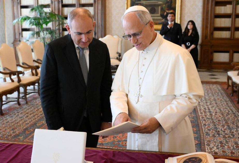 Papa Leo ilə Nikol Paşinyanın görüşündə Cənubi Qafqazda davamlı sülhün vacibliyindən bəhs olunub