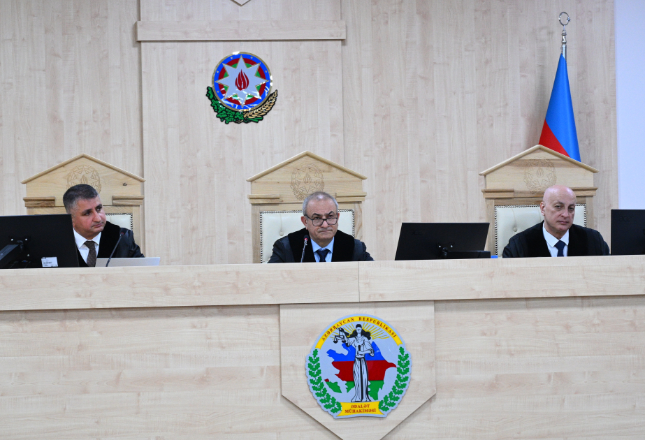 مواصلة جلسة النظر العلنية لمحاكمة المتهمين بالعديد من الجرائم الحربية والعدوانية والإرهابية ضد أذربيجان دولة وشعبا جراء احتلال أرمينيا