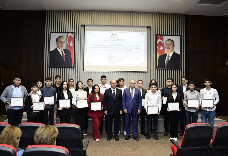 Naxçıvan məktəblisi “Statistik olimpiada”nın qalibi olub