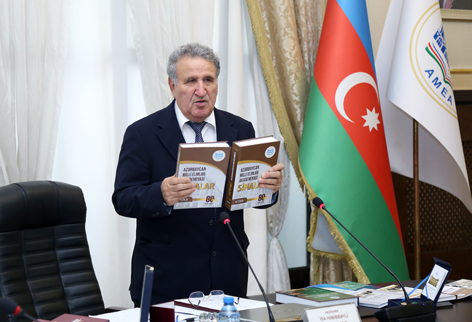 Rəyasət Heyətinin iclasında AMEA-nın 80 illik yubileyinə hazırlıq və qarşıda duran vəzifələr müzakirə olunub