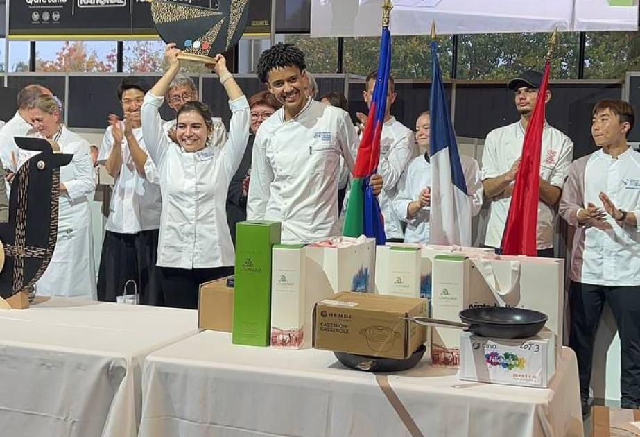 Cocinera azerbaiyana obtiene el segundo lugar en la Copa del Mundo al mejor plato de la cocina francesa