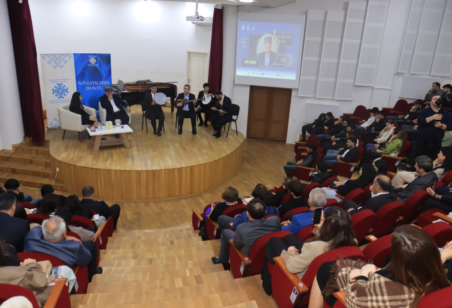 Qarabağ Universitetində ustad xanəndə ilə görüş keçirilib