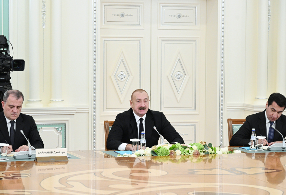 Президент Ильхам Алиев отметил неизменную поддержку Казахстана суверенитету и территориальной целостности Азербайджана