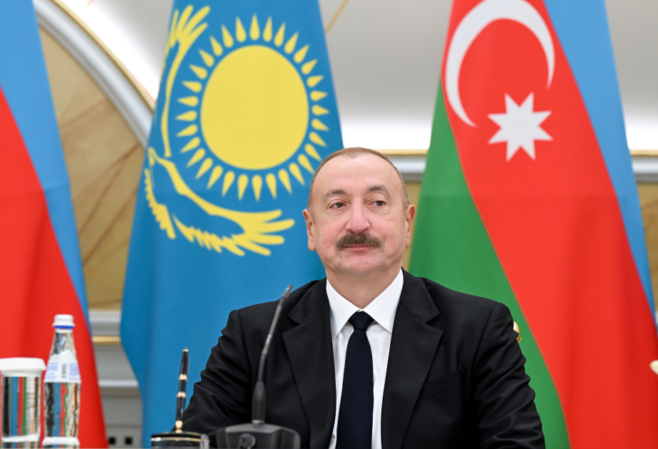 President Ilham Aliyev: Kazakhstan is confidently moving toward development and modernization