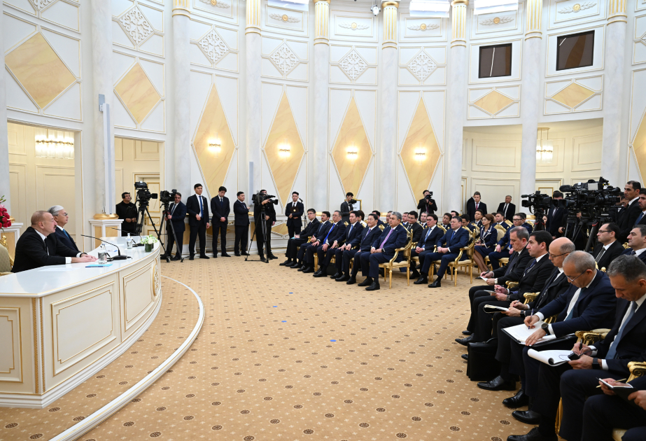 President Ilham Aliyev: Active cooperation between Baku and Astana holds significant geopolitical importance