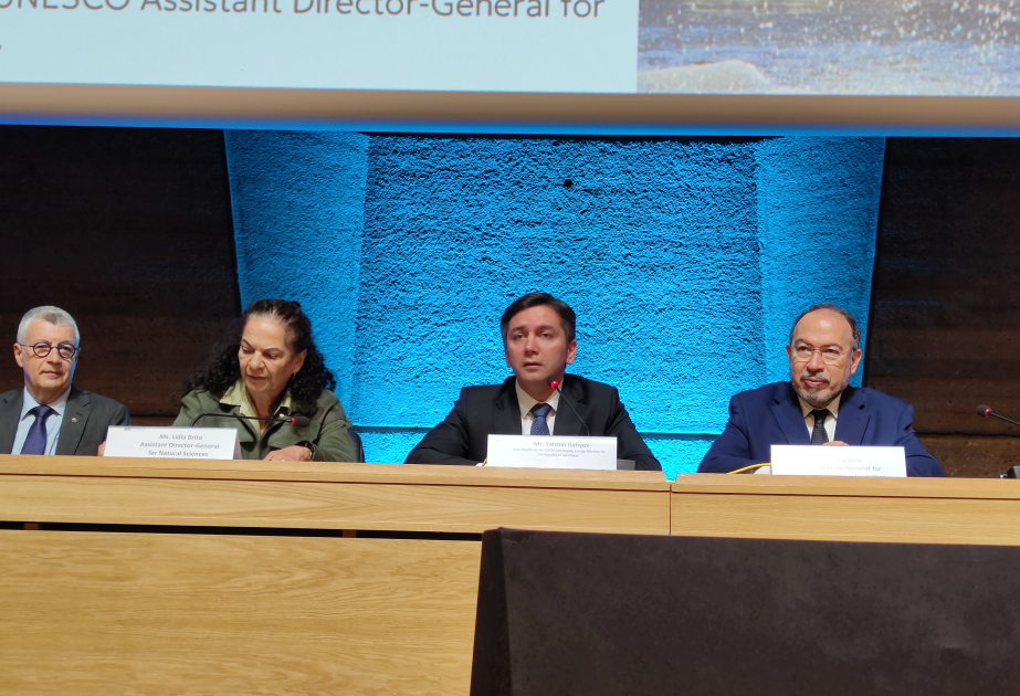 UNESCO-da “Bakıdan Belemə: İqlim fəaliyyəti üçün məlumatlı və davamlı cəmiyyətlərin qurulması” adlı konfrans keçirilib VİDEO