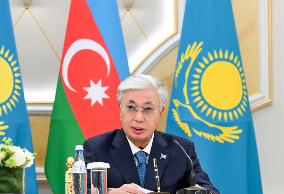 President Kassym-Jomart Tokayev: Kazakhstan and Azerbaijan aim to raise bilateral trade turnover to $1 billion in the near future