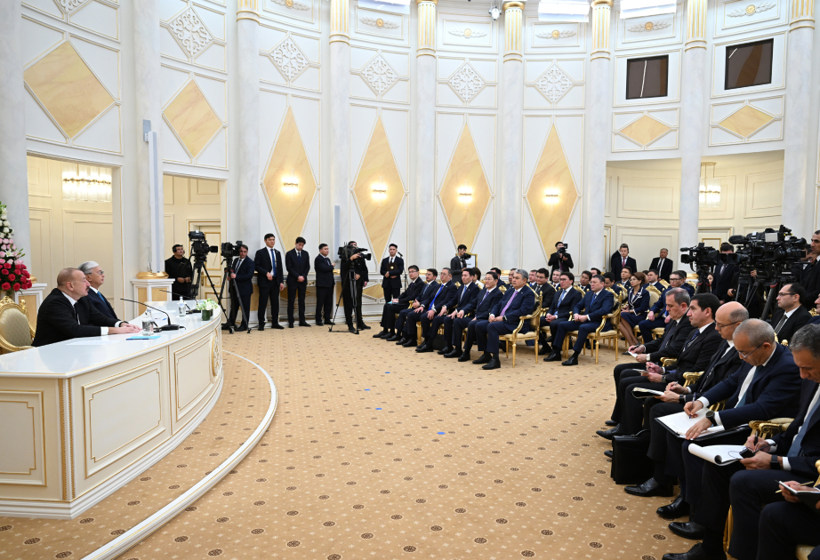 Presidente Ilham Aliyev: “La cooperación activa entre Bakú y Astaná tiene gran importancia geopolítica”