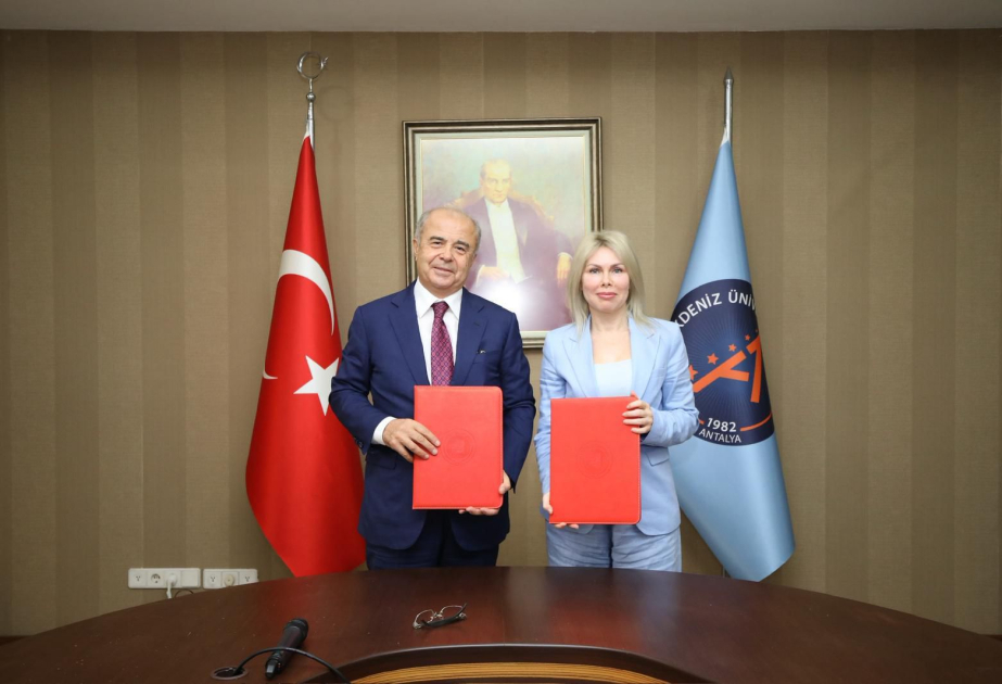 Azərbaycan İdman Akademiyası ilə Akdeniz Universiteti arasında protokol imzalanıb