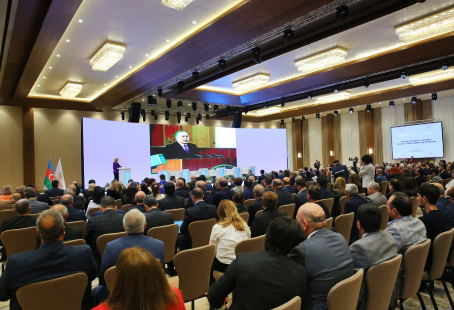 Khankendi hosts Cooperation Forum of Azerbaijani Non-Governmental Organizations