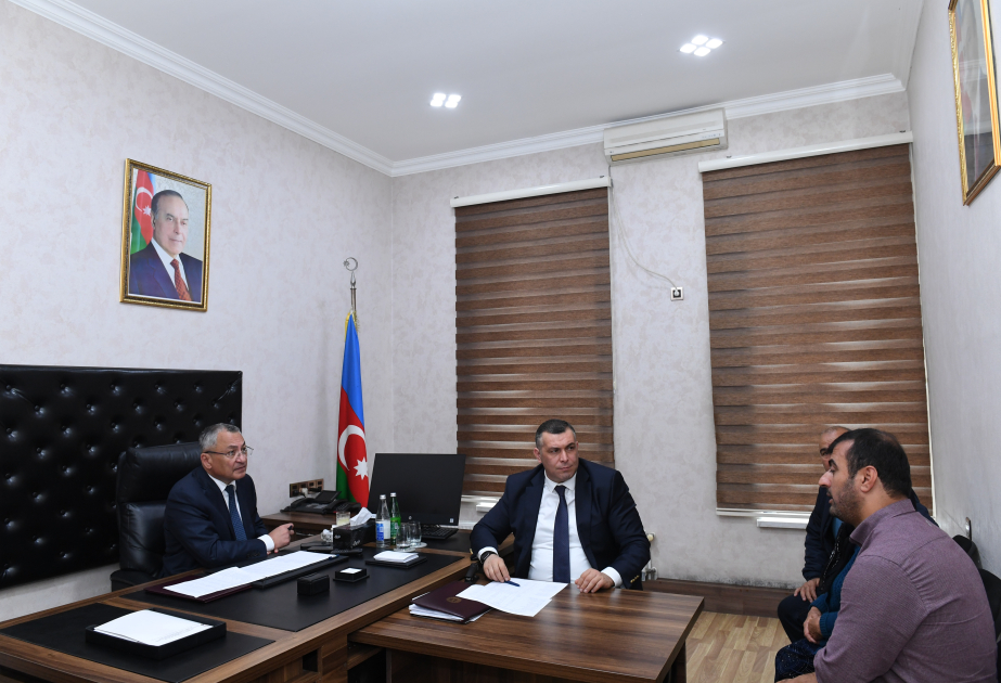 Keçmiş məcburi köçkünlərin müraciətləri dinlənilib
