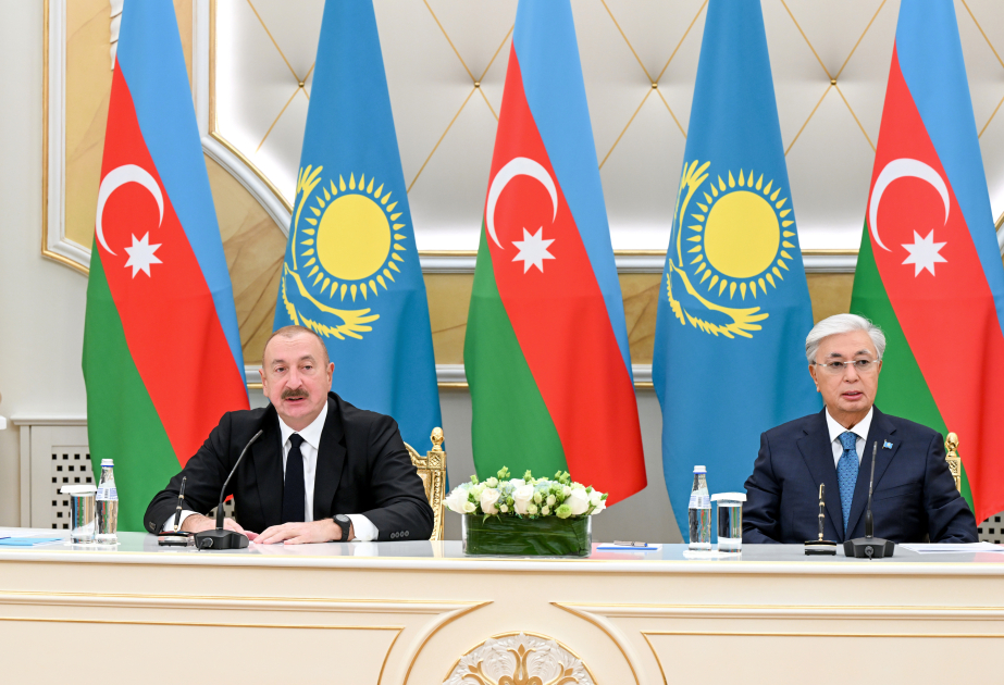 Präsident Ilham Aliyev: Aserbaidschan hebt alle Transitbeschränkungen für Waren nach Armenien auf