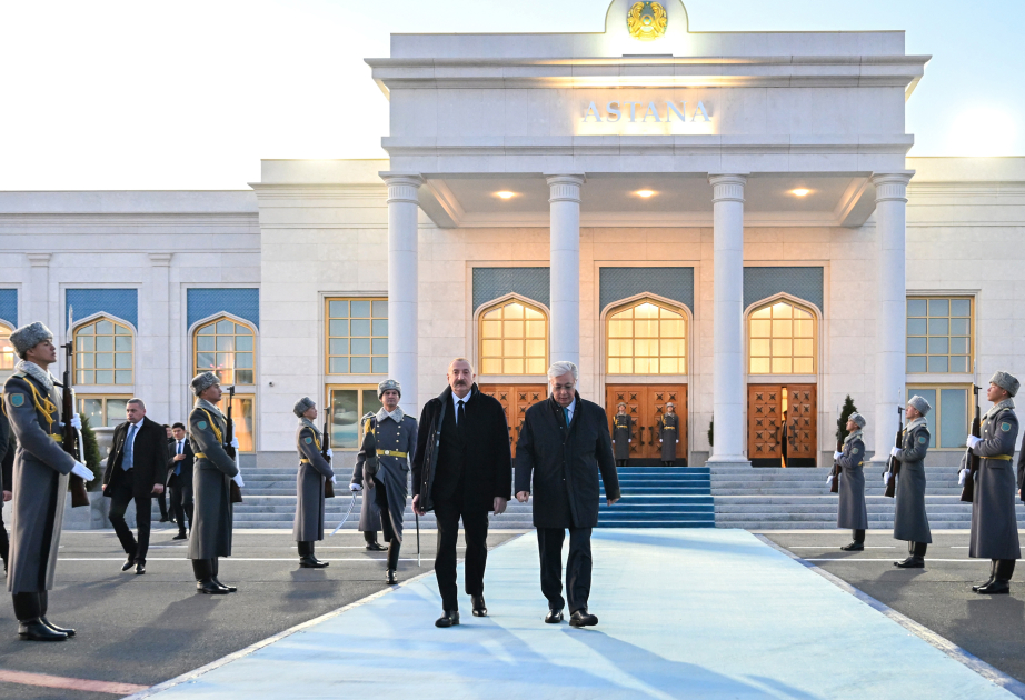 Präsident Ilham Aliyev beendet seinen Staatsbesuch in Kasachstan VIDEO