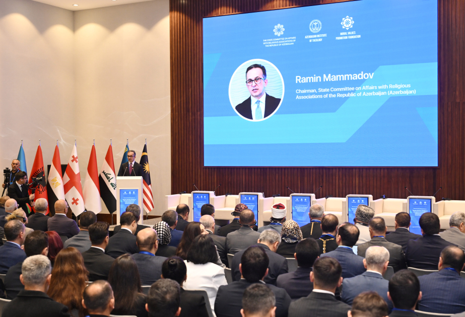 Müasir din təhsili modellərinin müzakirə olunduğu beynəlxalq simpoziumun açılış mərasimi keçirilib YENİLƏNİB  VİDEO