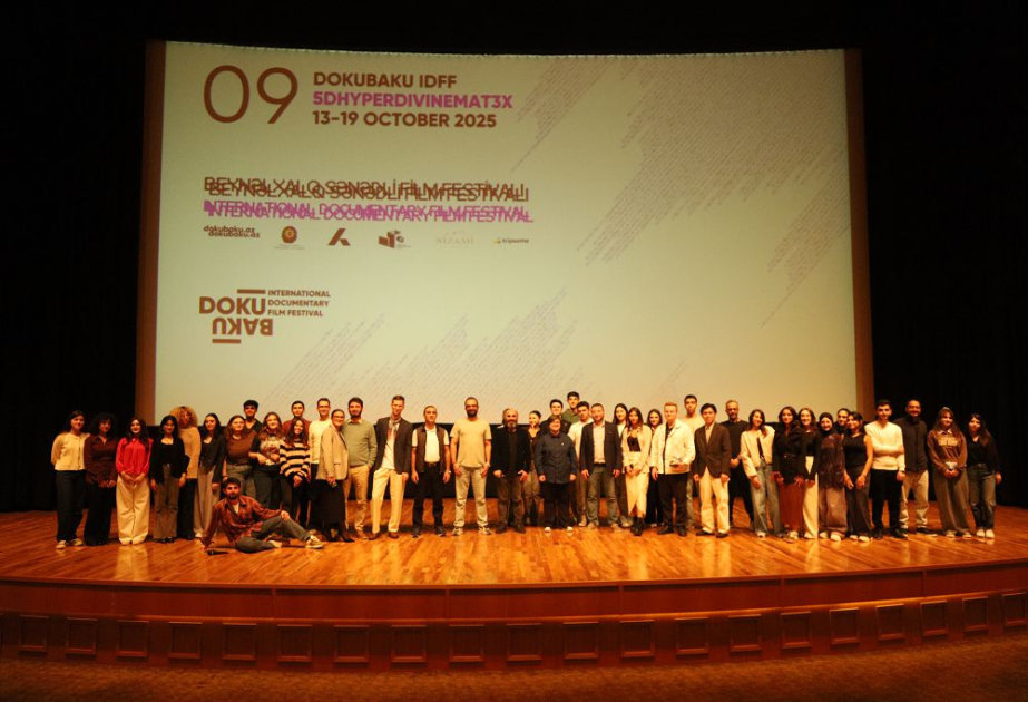 IX DokuBaku Beynəlxalq Sənədli Filmlər Festivalının qalibləri mükafatlandırılıb