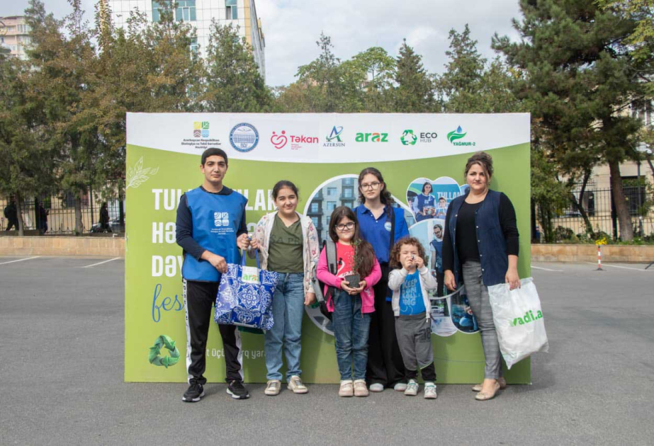 “Tullantıları hədiyyələrə dəyiş” festivalı keçirilib