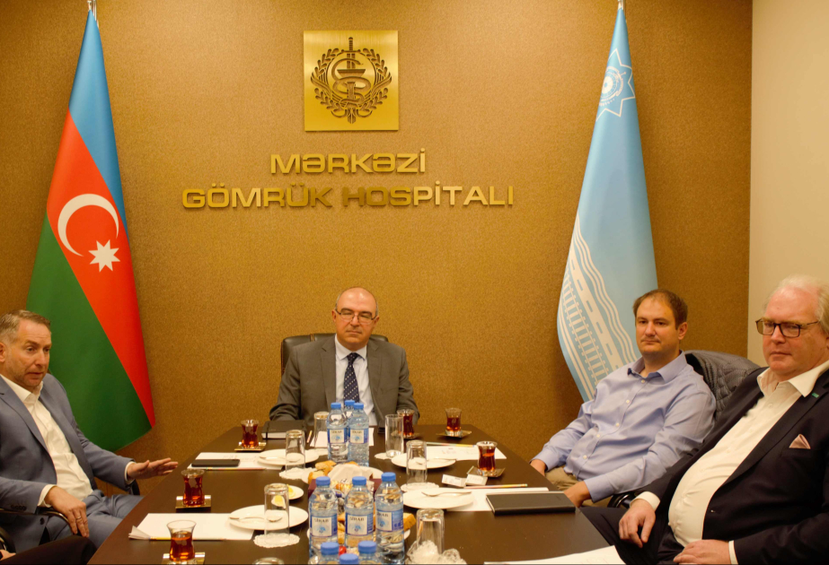 ®  Mərkəzi Gömrük Hospitalında “BBraun” şirkətinin nümayəndə heyəti ilə görüş keçirilib
