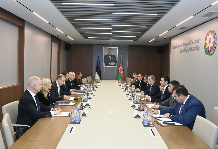 Azərbaycanın və Estoniyanın ikitərəfli və çoxtərəfli əməkdaşlıq gündəliyindəki məsələlər müzakirə edilib